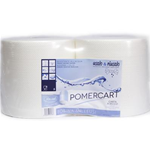 Rotoli panno carta a secco Pomercart assorbente confezione 2 bobine da kg.2