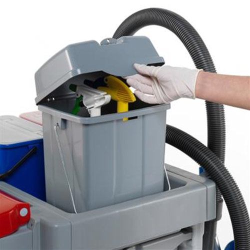 Filmop Contenitore di Sicurezza 12 Lt con Chiusura a Chiave e Manico  