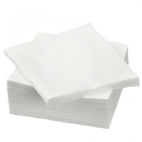 2400 tovaglioli di carta 38x38 doppio velo bianchi pura cellulosa