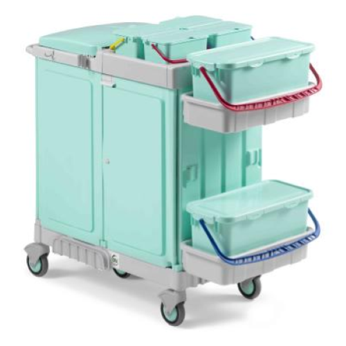 Filmop carrello pulizie ospedale antibatterico Alpha A-B Plus 0803701