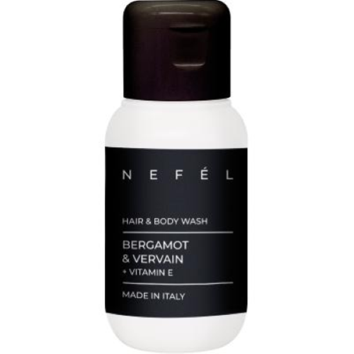 Nefel Hotel Nefel Bergamotto e Verbena 96x50 Ml Hair Body Wash Shampoo Doccia