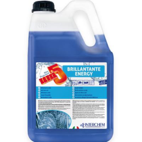 Brillantante concentrato lavastoviglie Energy lt.5x4