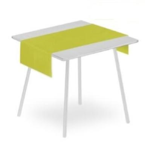 Runner TNT 50x120 Kiwi monouso ristorante pezzi 400