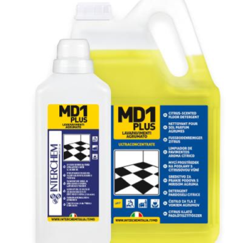 Kit MD 1 Plus Agrumi lt. 5 Detergente pavimenti super concentrato