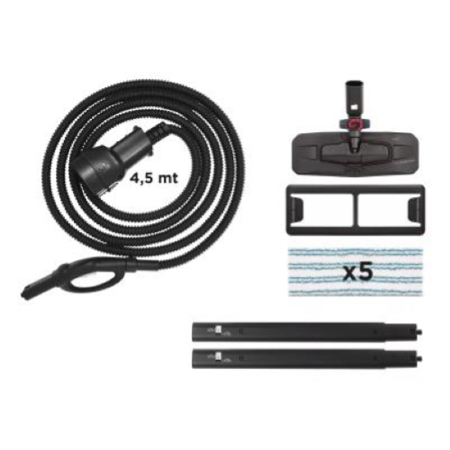 Polti kit Vapore Spazzola Flexi + Guaina 4,5 mt Vaporetto MV 40.20 - 60.20