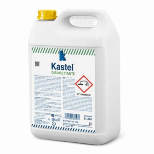 KASTEL 4x5 L Disinfettante per Alimenti e Prima Infanzi con Cloro Attivo PMC 17498