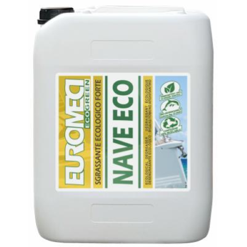 Euromeci EcoGreen Nave Sgrassante Ecologico Forte per Scafo, Motori e Sentine 20 lt