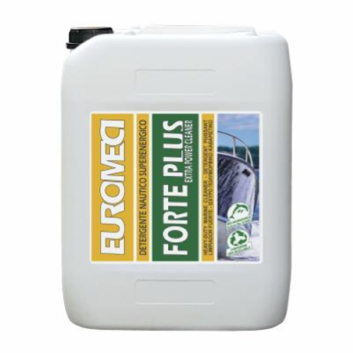 Euromeci Forte Plus Detergente Nautico Super Energico per Scafo, Gommoni e Vetroresina 20 Lt