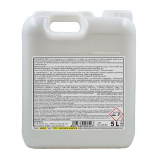 Euromeci EcoGreen Shampoo Ecologico Universale per Barche e Imbarcazioni 5 lt x2