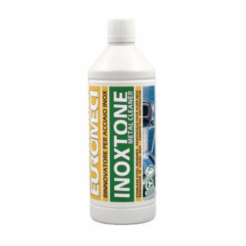 Euromeci Inoxtone Pulitore Acciaio Inox Nautico per Barche e Yacht 1 lt x12
