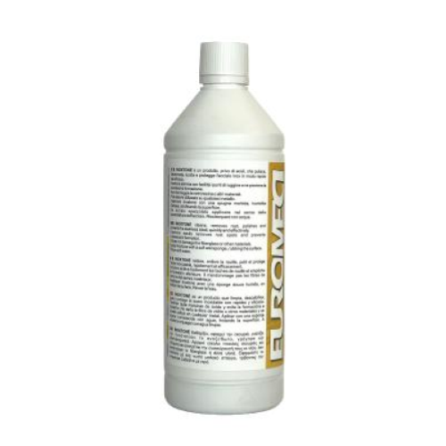 Euromeci Inoxtone Pulitore Acciaio Inox Nautico per Barche e Yacht 1 lt x12