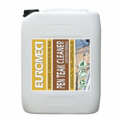 Euromeci Pen Teak Cleaner Detergente Sgrassatore per Pulizia Teak Barca 20 lt