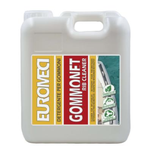 Euromeci Gommonet Detergente Pulizia Gommoni Parabordi PVC Vinile 5 lt x2
