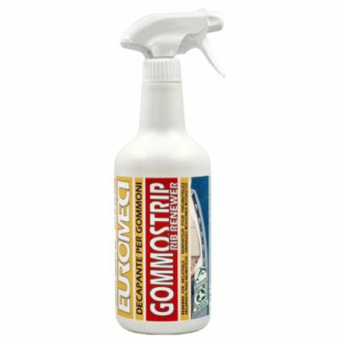 Euromeci Gommostrip Sgrassante Forte per Gommoni e PVC Nautico 750 ml x12
