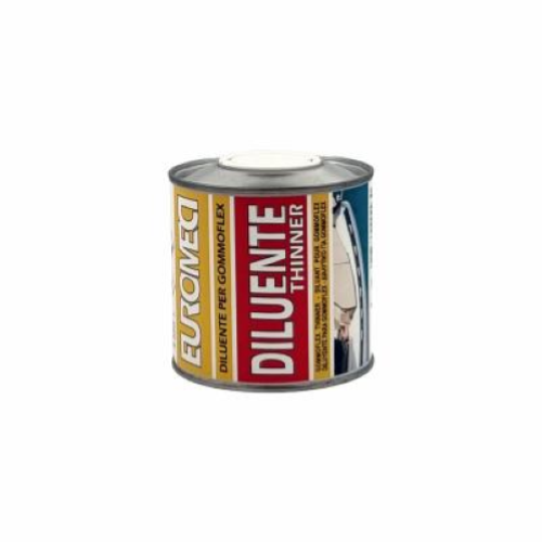 Euromeci Diluente per GOMMOFLEX per Trattamenti Gommoni e Tubolari Barca 375 ml x12