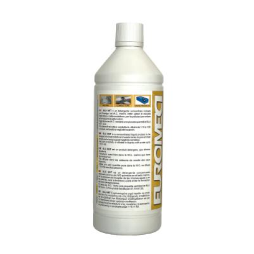 Euromeci Blu Net 1 lt x12 Detergente WC Chimici Elimina Odori da Tubazioni e Serbatoi