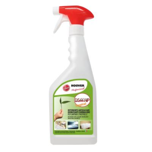 Hoover DS44 Tropical 12x750 Ml Detergente Igienizzante Bagno Anticalcare Professionale HACCP