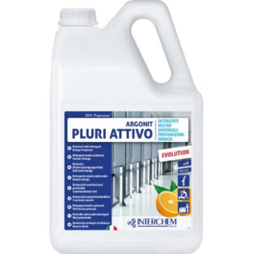 Argonit Pluri Attivo Evolution 2x5 Lt Detergente Sgrassatore Neutro