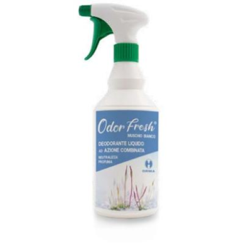 Orma ODOR FRESH 6x750 Ml Deodorante Liquido Muschio Bianco Neutralizza Odori Ambiente e Tessuti