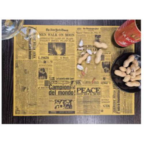 Tovaglietta Monouso Carta Paglia 30x40 fantasia Journal pezzi 2000