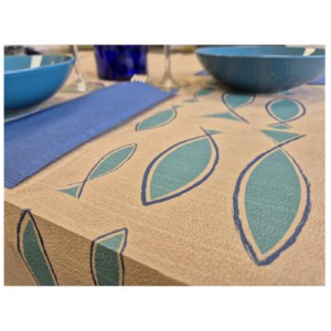 Tovaglia Monouso Carta Avana Antimacchia fantasia Oceano 100×100 Pezzi 400