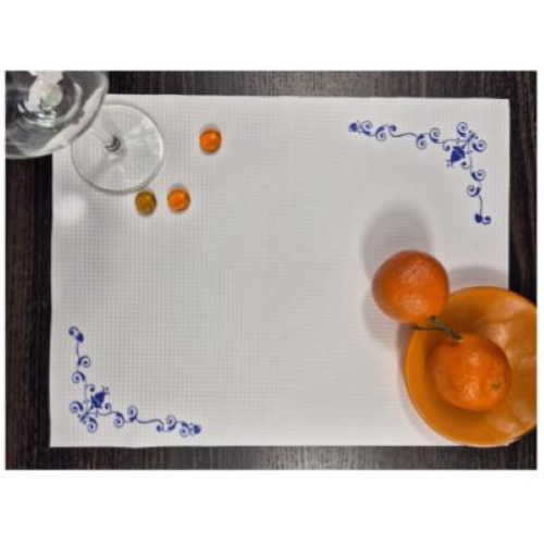 Tovaglietta Monouso Carta 30x40 fantasia Fiori sottopiatto pezzi 2500 (5x500)