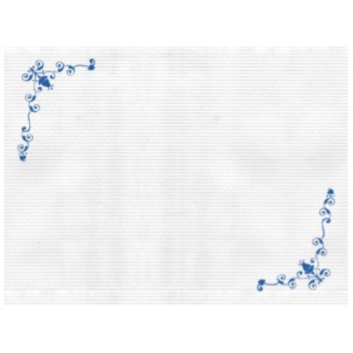 Tovaglietta Monouso Carta 30x40 fantasia Fiori sottopiatto pezzi 2500 (5x500)