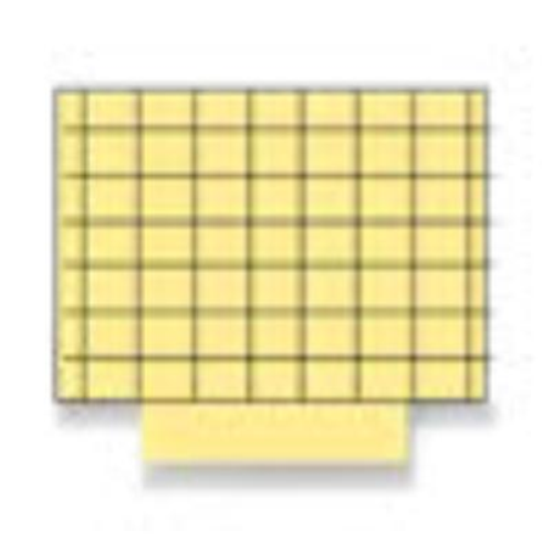 Monitor Fly Mono Piastra collante gialla ricambio per trappola insetti pezzi 12