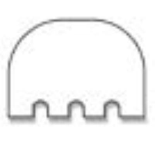 Ecofly Piastra collante bianca ricambio per trappola insetti pezzi 15