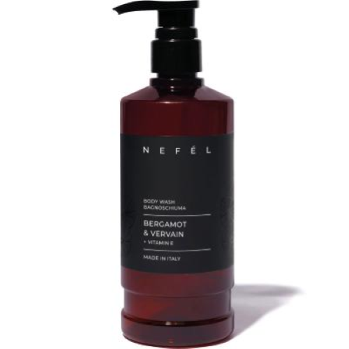 Nefel Bergamotto e Verbena 12x480 Ml Body Wash Bagno Doccia Schiuma Dispenser Hotel