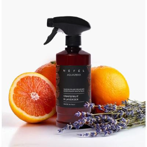 Nefel Aquazero Pompelmo e Lavanda 6x480 Ml Deodorante per Ambiente e Tessuti 