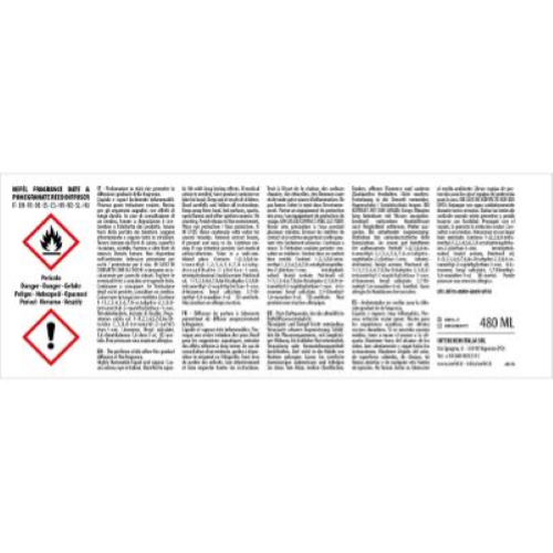 Nefel Fragrance Date & Pomegranate 6x480 Ml Profumo per Ambiente Diffusore con bastoncini