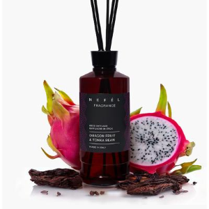 Nefel Fragrance Dragon Fruit & Tonka Bean 6x480 Ml Profumo per Ambiente Diffusore con bastoncini