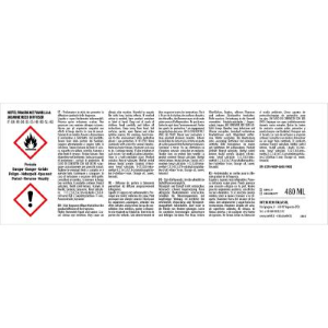 Nefel Fragrance Vanilla & Jasmine 6x480 Ml Profumo per Ambiente Diffusore con bastoncini