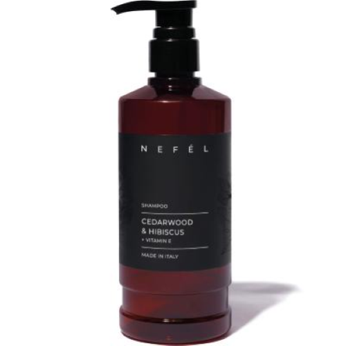 Nefel Legno di Cedro e Ibisco 12x480 Ml Hair Shampoo Idratante Dispenser Hotel