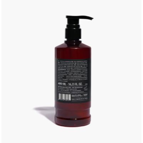 Nefel Black Amber 12x480 Ml Hair Body Wash Shampoo Doccia Dispenser Hotel