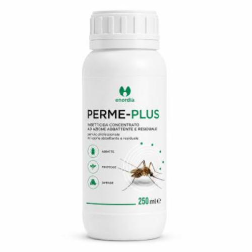 Perme Plus Orma 24x250 Ml Insetticida Concentrato Mosche Zanzare Blatte Formiche con Permetrina Tetrametrina e PBO