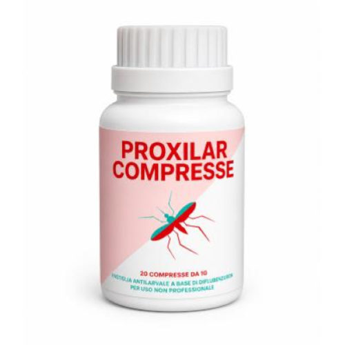 Proxilar Pastiglie Larvicida Zanzare 80 compresse di Pyriproxifen e Denatono Benzoato
