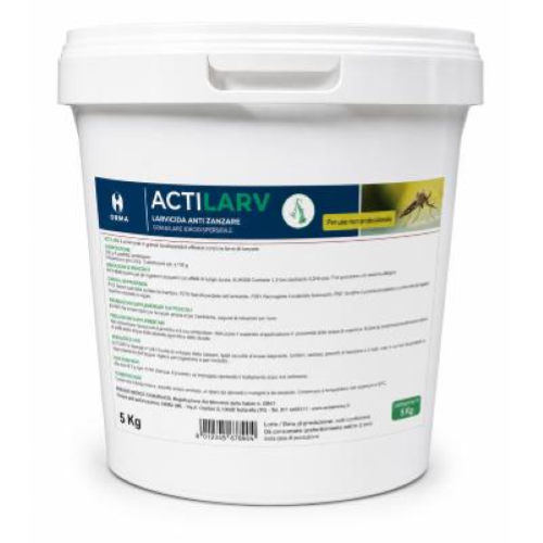 ACTILARV Compresse Orma 5 Kg Larvicida Mosche in Pastiglie di S-Metoprene