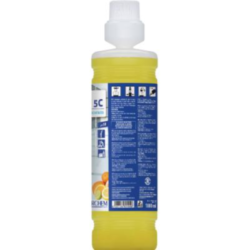Expert Agrumato 5C 6x1 Lt Detergente Pavimenti Super Concentrato flacone Giusta Dose
