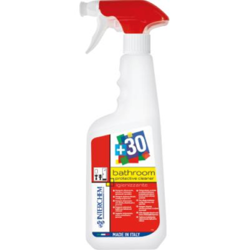 +30 Bathroom Protective Cleaner 12x750 Ml Detergente Bagno 6 in 1 Anticalcare Protettivo