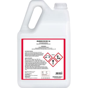 Muniocid DD 70 Disinfettante 2x5 Lt Detergente Igienizzante Cloroattivo Professionale Battericida HACCP