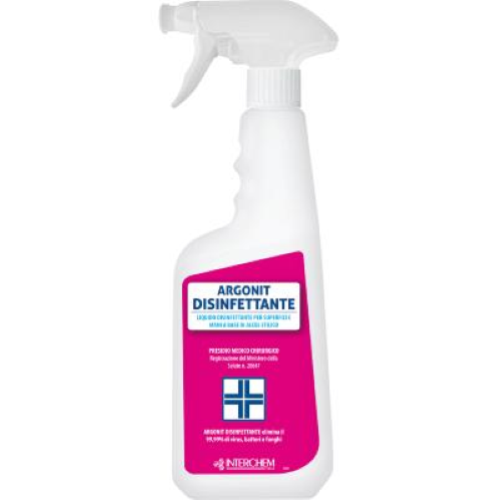 Argonit Disinfettante 12x750 Ml Alcolico per Mani e Superfici PMC Professionale con Alcool 70%