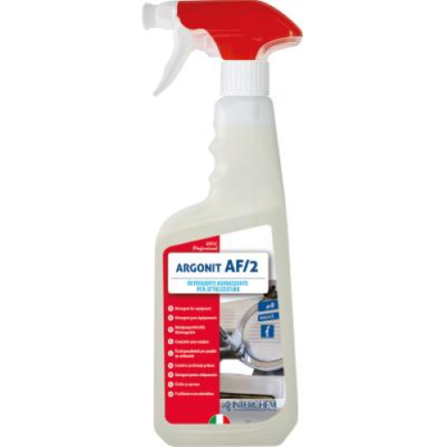 Argonit AF/2 12x750 Ml Detergente Igienizzante HACCP Professionale per Attrezzature Alimentari