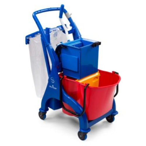 Filmop Vega LP0304A Carrello Lavapavimenti Professionale 28 Litri con Strizzatore a Libro