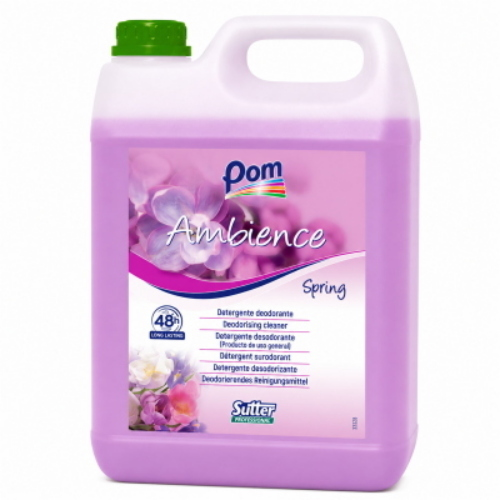 Sutter Ambience Spring 4x5 Lt Detergente Deodorante Professionale per Pavimenti e Superfici