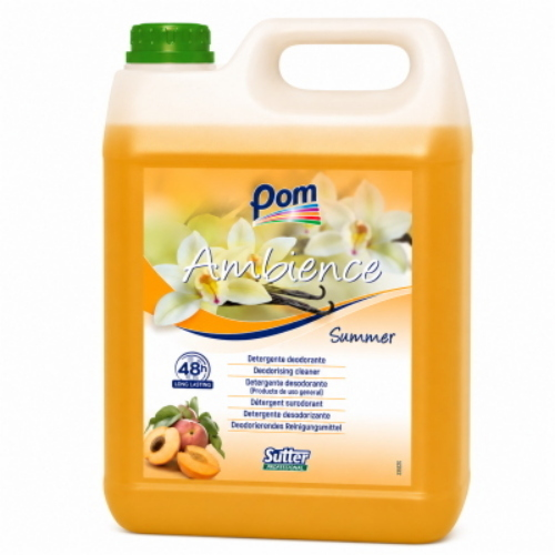 Sutter Ambience Summer 4x5 Lt Detergente Deodorante Professionale per Pavimenti e Superfici