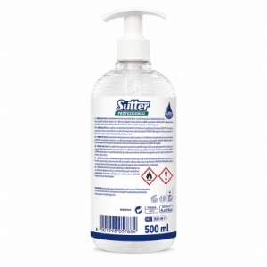 Sutter Dermagel Plus 12x500 Ml Gel Igienizzante Mani Professionale senza Risciacquo