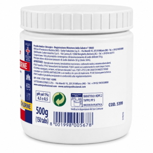 Sutter Tabs Chlorine 12x500 Gr Compresse Disinfettanti Effervescenti al Cloro PMC HACCP