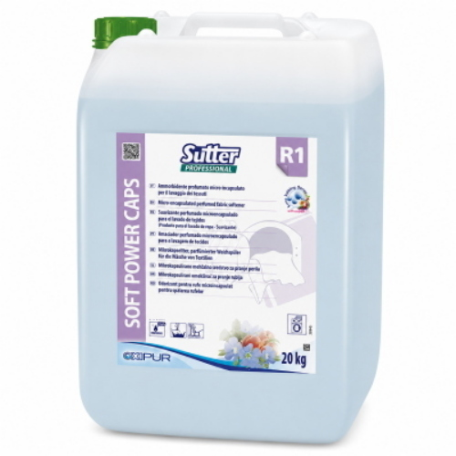 Sutter Soft Power Caps 20 Kg Ammorbidente Professionale Profumo Long Lasting Microincapsulato